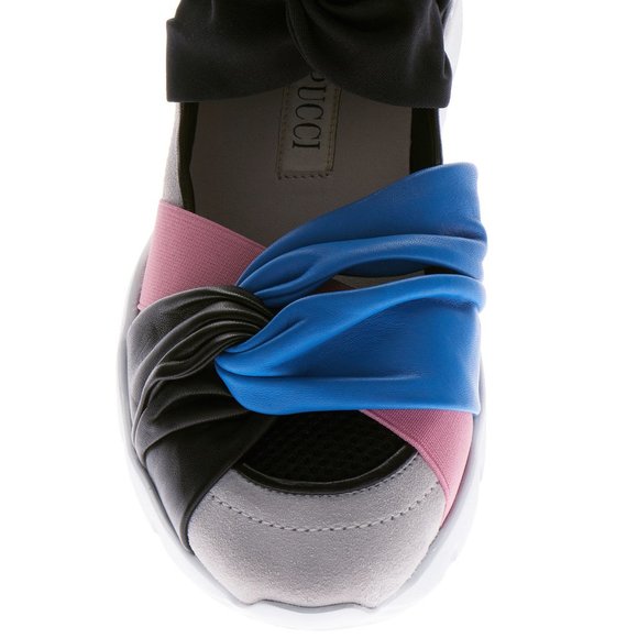 NIB size 8.5 Emilio Pucci Ballerina Sneakers - Picture 4 of 11